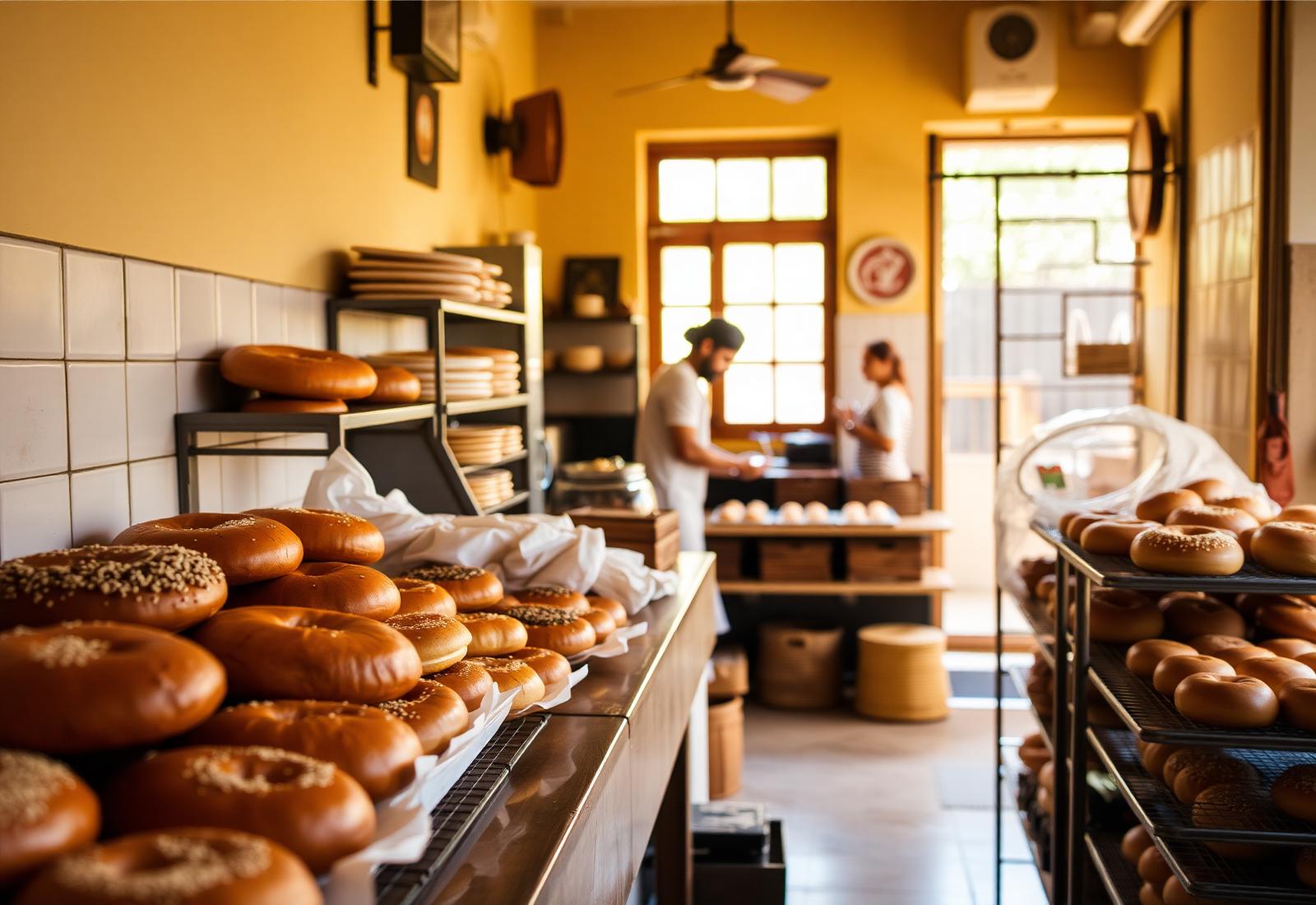 South Indian bakery with fresh breads and pastries